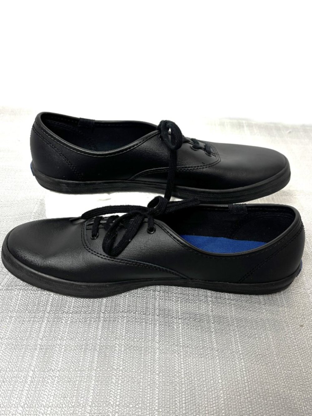 Keds Champion Originals Sneakers Black Leather WH45780  - US 9.5 - Picture 5 of 13